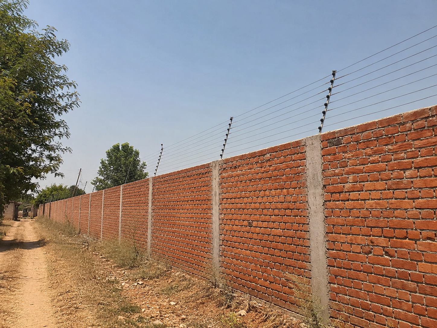 Boundary security fencing installation in India